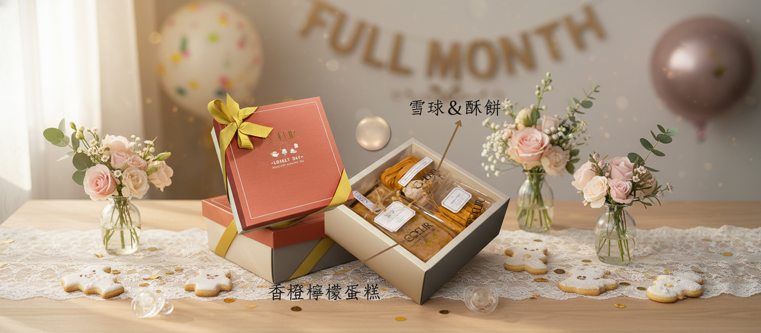 圓圓點點彌月禮盒